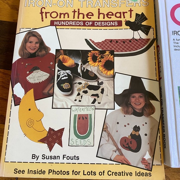 2X Iron-on Transfer books - 100’s of patterns all themes great condition - Picture 7 of 16